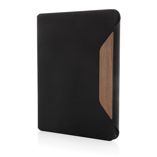 Teri AWARE™ RPET and walnut A4 portfolio - Image 2