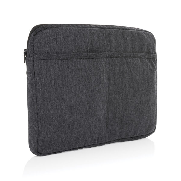 Laluka AWARE™ recycled cotton 15.6 inch laptop sleeve - Image 5