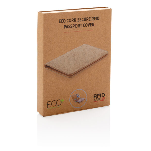 Cork secure RFID passport cover - Image 7