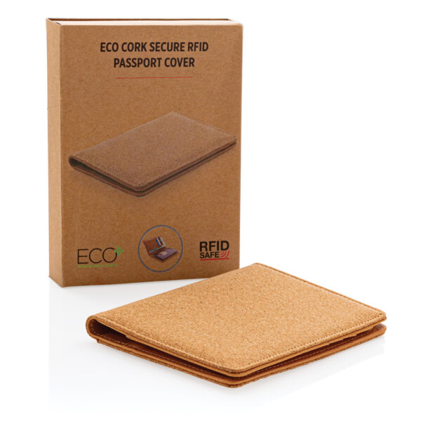 Cork secure RFID passport cover - Image 13