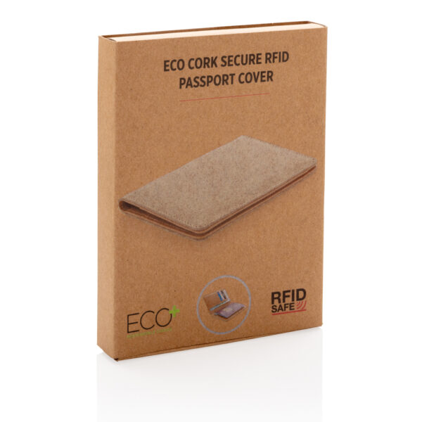 Cork secure RFID passport cover - Image 14