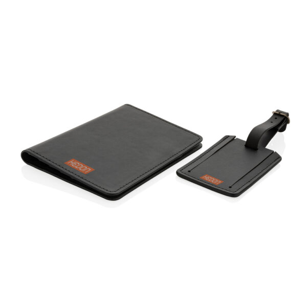 Swiss Peak GRS recycled PU travel gift set - Image 7