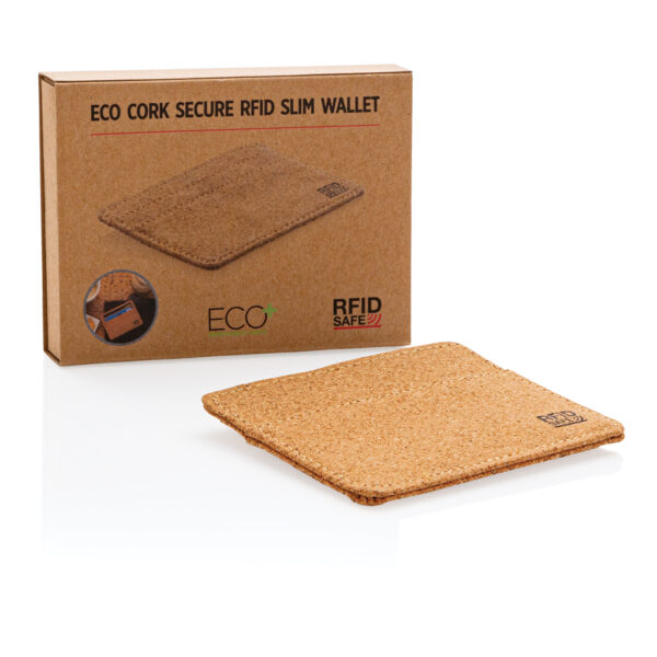 Cork secure RFID slim wallet - Image 16
