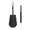 SP Tula RCS certified recycled PU key holder and pen set - Image 3