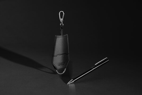 SP Tula RCS certified recycled PU key holder and pen set - Image 8