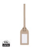 VINGA Baltimore RCS recycled polyester luggage tag - Image 3