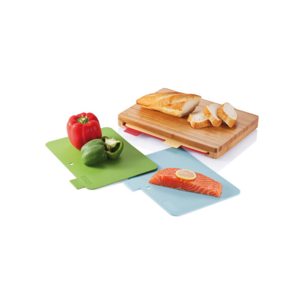 Cutting board with 4pcs hygienic boards - Image 2