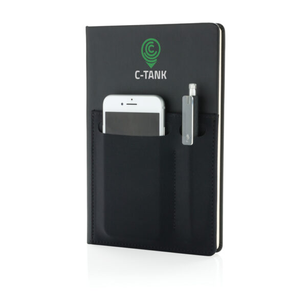 A5 Deluxe notebook with smart pockets - Image 7