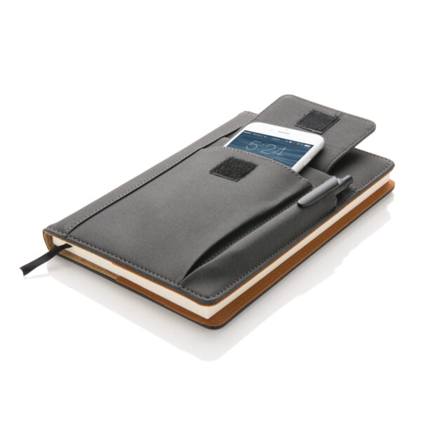 Notebook with phone pocket - Image 6