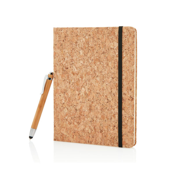 A5 notebook with bamboo pen including stylus - Image 2