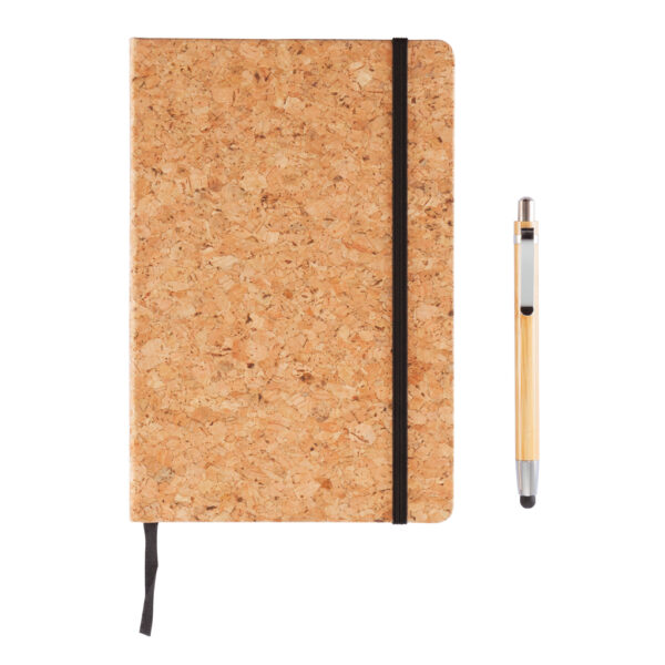 A5 notebook with bamboo pen including stylus - Image 6