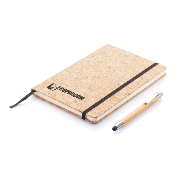 A5 notebook with bamboo pen including stylus - Image 10