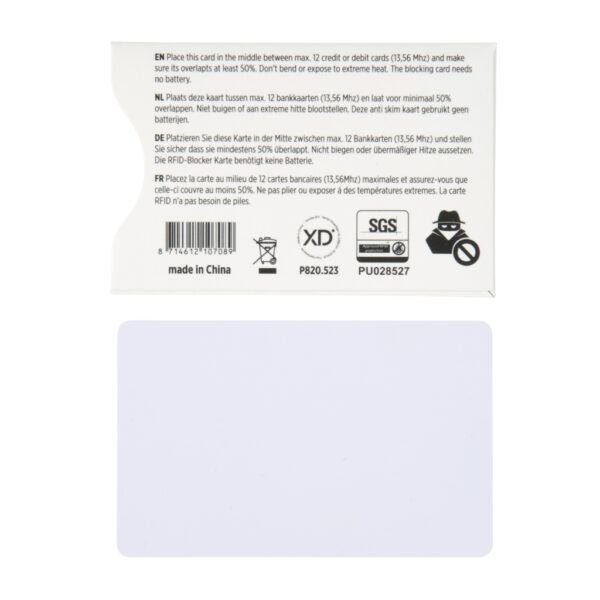 Anti-skimming RFID shield card with active jamming chip - Image 5