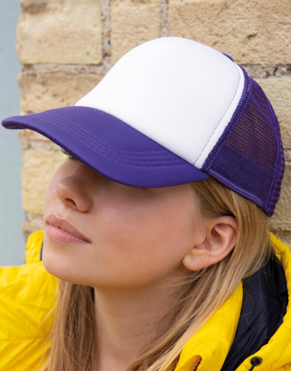 Detroit ½ Mesh Truckers Cap - Image 2