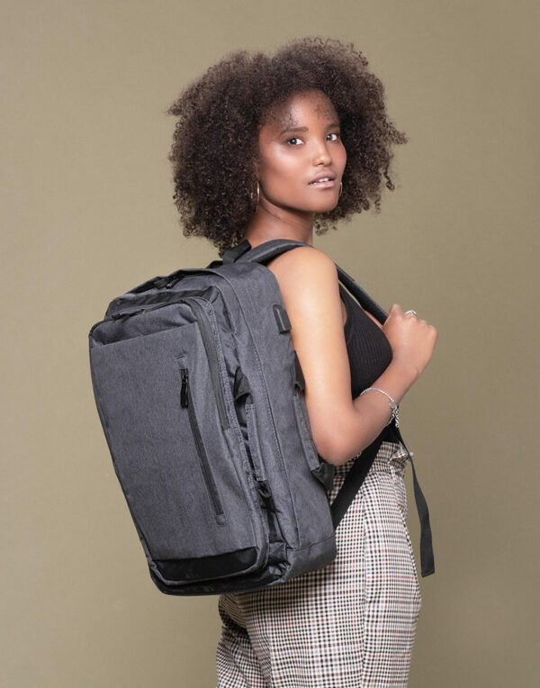 Bordeaux Hybrid Laptop Briefcase - Image 2