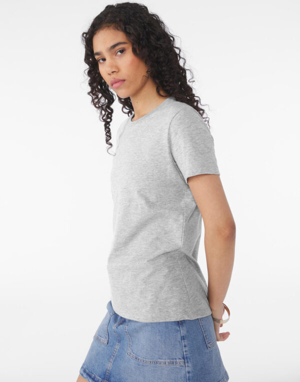 Women's Relaxed CVC Jersey Short Sleeve Tee - Image 3