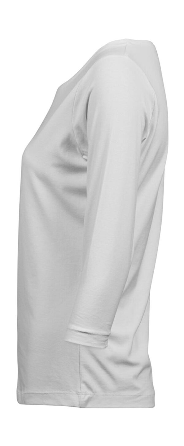 Ladies 3/4 Sleeve Stretch Tee - Image 3