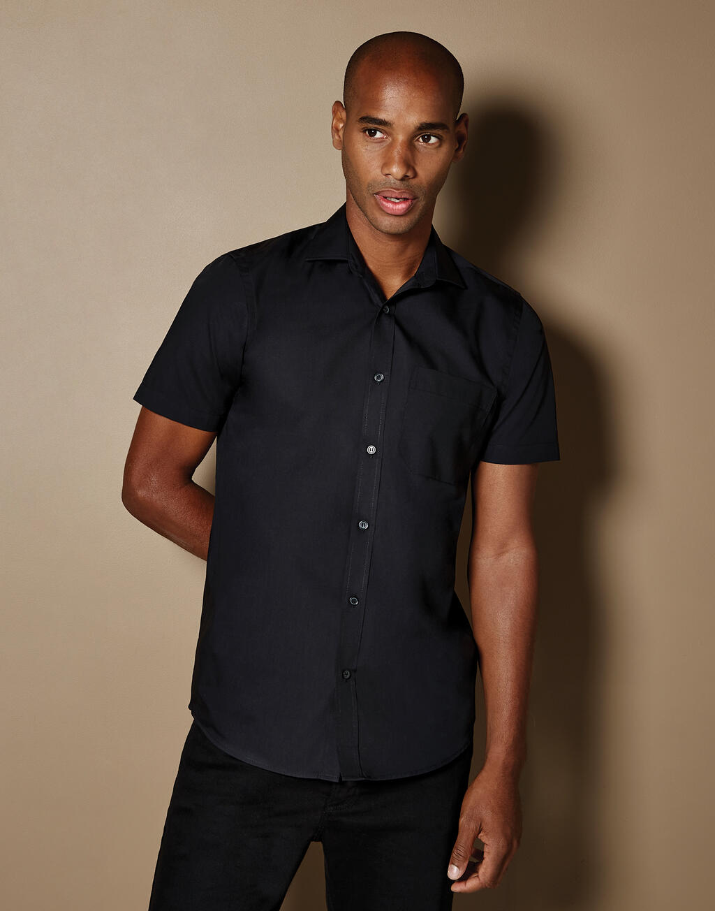 Tailored Fit Poplin Shirt SSL