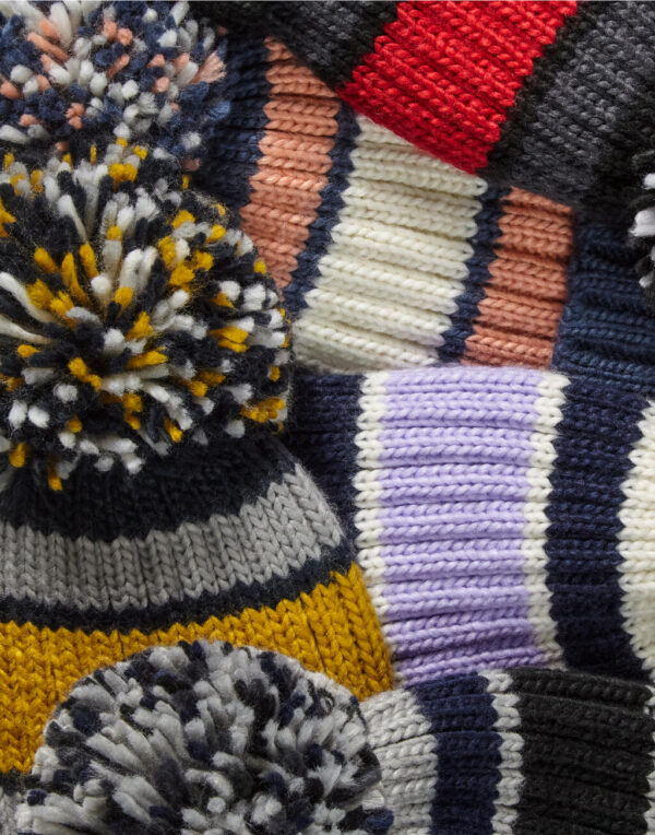 Hygge Striped Beanie - Image 2