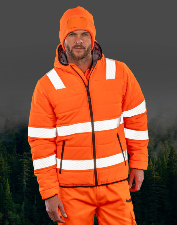 Recycled Ripstop Padded Safety Jacket - Image 3