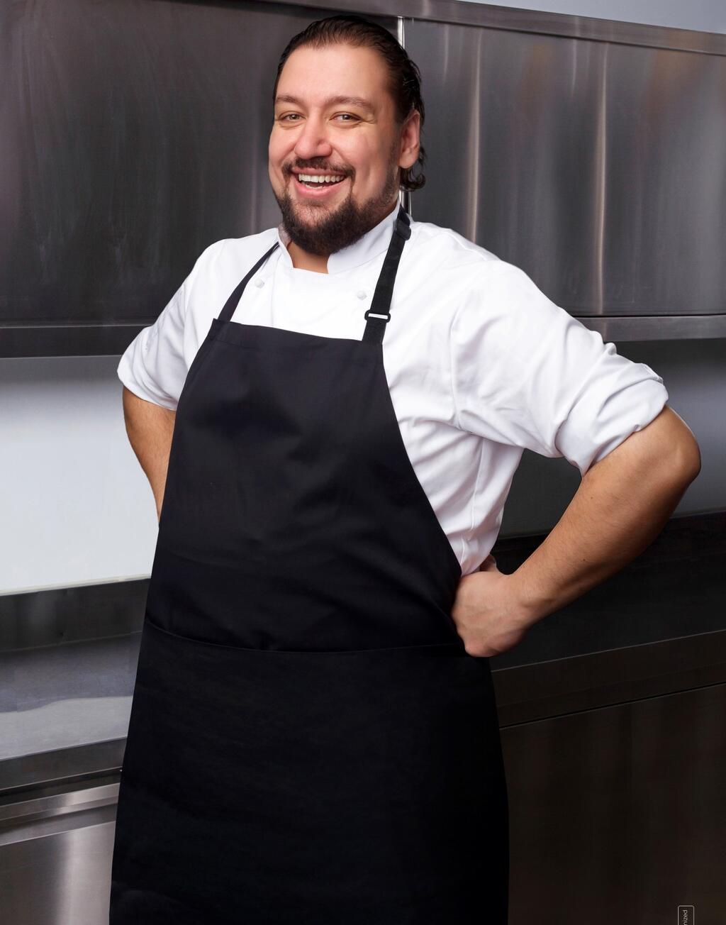 Oversize Bib Apron with Buckle and Pocket